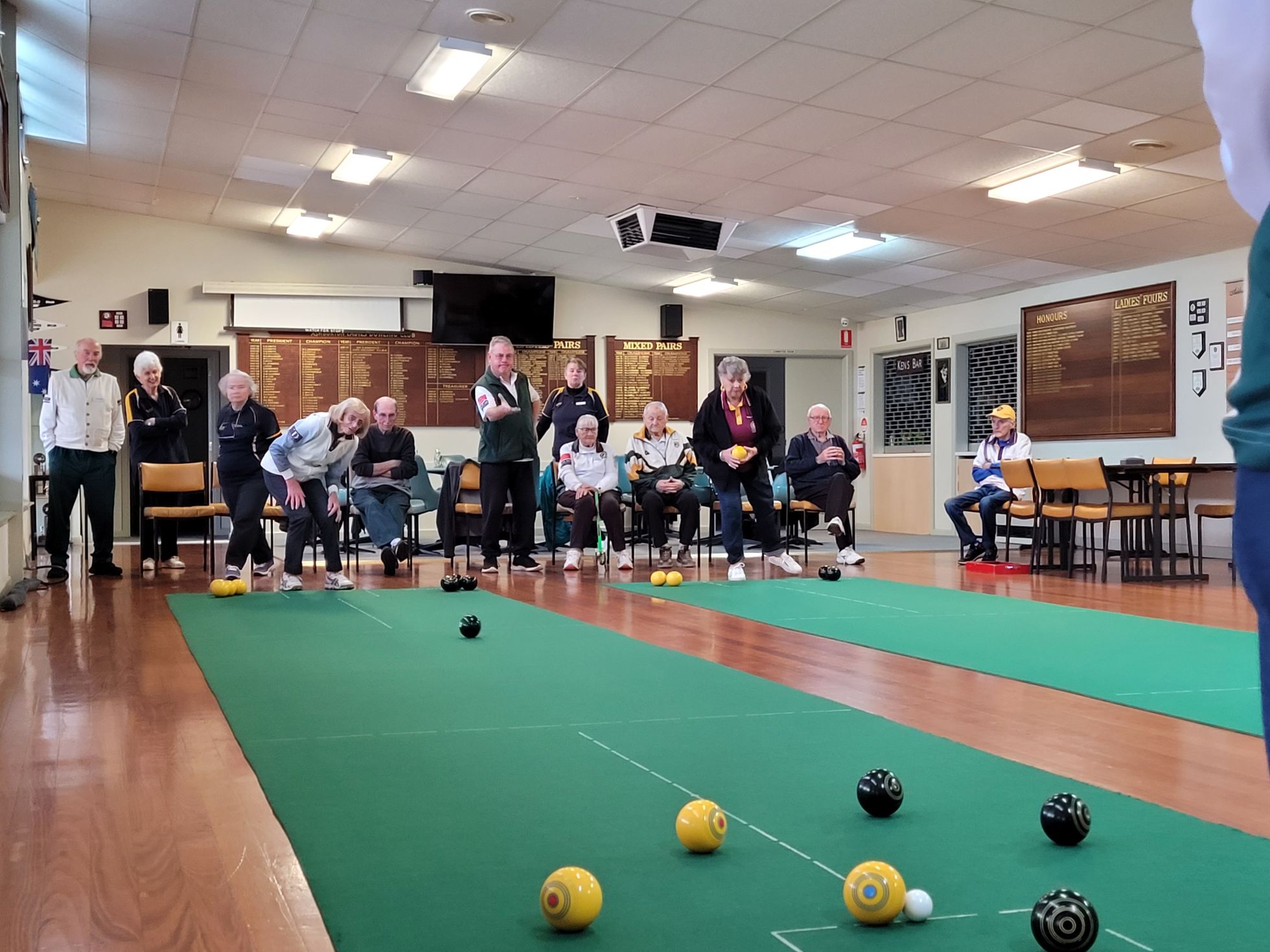 Indoor Bias Bowls