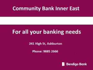 Bendigo Bank